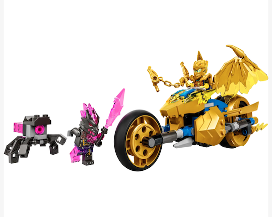 LEGO NINJAGO Jay's Gouden Drakenmotor 71768 Logo