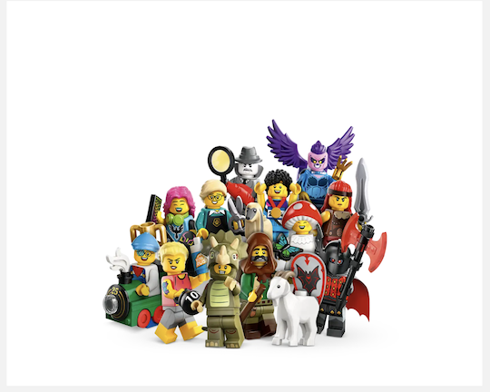 LEGO Minifiguren Serie 25 71045 Logo